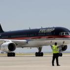 El avión de Trump.