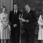 El 14 de mayo de 1977 el Conde de Barcelona cedía sus derechos dinásticos en favor de su hijo, el rey Juan Carlos I
