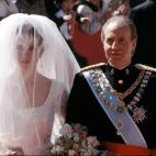 En marzo de 1995, como padrino de la infanta Elena
