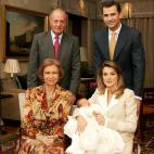 En noviembre de 2005, tras el nacimiento de la infanta Leonor.
