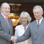 En marzo de 2011, en una visita de Carlos y Camila de Inglaterra a Espa&ntilde;a.