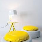 Una capa de pintura blanca, una buena torre de cojines y... voilà