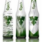 Un diseño de la agencia Sunday Sundays para la cerveza danesa que se comercializó en 2014. Los botellines son una mezcla del estilo nórdico e industrial.