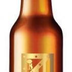 También hay botellín para los seguidores del Atlético de Madrid.