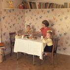 Las infantas y el príncipe Felipe.