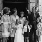 La primera comunión de Cristina, en 1973.