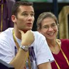 La pareja durante los JJOO de Sydney, en el año 2000.