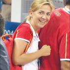 En los JJOO de Atenas, verano de 2004.