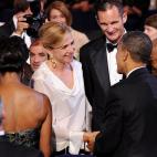 Los duques de Palma junto al presidente de EEUU, Barack Obama y su mujer, Michelle Obama, en septiembre de 2011.