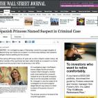 Una princesa española, citada como sospechosa en un caso penal