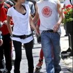 Con Amaia Salamanca en Málaga.