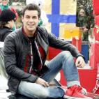 En la inauguración del Paseo de la Fama del Parque Warner.