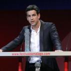 En la gala de clausura del Festival de Cine de Málaga.