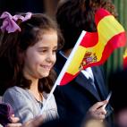 Victoria Federica durante el desfile del 12 de octubre de 2009.