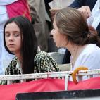 Victoria Federica durante una corrida de toros de San Isidro en la plaza de toros de Las Ventas en mayo de 2018.