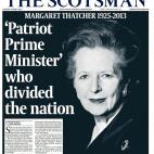 "La patriota Primera ministra' que dividió la nación"