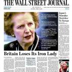 "Reino Unido pierde a su Dama de Hierro"