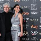 Con Pedro Almod&oacute;var.