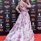 En la alfombra roja de los Goya en M&aacute;laga.