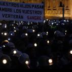 El lema de la marcha era "Quieren acabar con todo. No al cierre de la mina de carbón".
