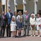 La primera vez que se ve&iacute;a junta a la Familia Real desde la investidura de Felipe VI