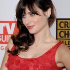 La actriz Zooey Deschanel ha sido una de las triunfadoras de la noche