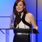 Julianne Moore, premio a la mejor actriz de miniserie por su actuación en 'Game Chance', donde interpreta a la republicana Sarah Palin