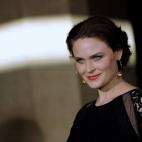 Emily Deschanel protagonista de la serie Bones en los premios.