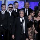 Jon Stewart y equipo