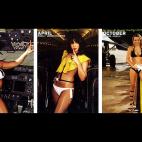 Stills from the 2008 calendar. (AFP/Getty Images)