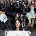 Manifestación en Madrid el 29 de septiembre de 2012 frente al Congreso.