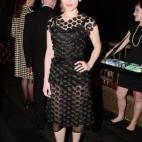 En el estreno en Broadway de la obra 'Desayuno con diamantes'.