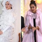 Norma Duval, en una sesi&oacute;n de fotos en 1983, y Cristina Pedroche, en las campanadas de 2018.