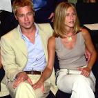 Durante un desfile de Giorgio Armani, en junio de 2001