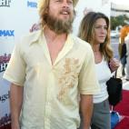 El matrimonio asiste a la presentación de Full Frontal, en julio de 2002