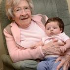 Agnes falleció dos meses después de que se tomara esta foto.