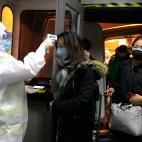 Más controles a bordo del tren