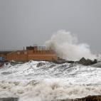 Buques parados en Barcelona