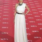 Cuándo: 2012. Qué: Lanvin. Por qué: el estilo griego contrasta con el águila al cuello, único complemento elegido por la actriz. Además, previamente vimos un look muy similar, también de la firma francesa, en la también actriz Emma S...