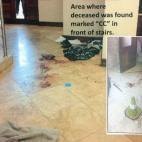 Según la policía en este lugar se encontró el cuerpo de Reeva Steenkamp tras ser asesinada por su novio el atleta Oscar Pistorius