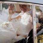 Nuria Cunillera, a su llegada a la ceremonia