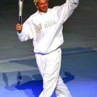 En los juegos de la Commonwealth en Manchester (Inglaterra)