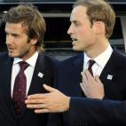 Con el príncipe Guillermo en Zurich, durante la elección de la sede del Mundial 2018