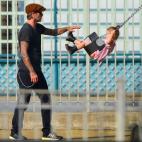 En Nueva York con su hija Harper