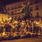 Foto tomada en la Puerta del Sol.