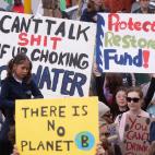 La marcha en Cape Town: "No hay planeta B"