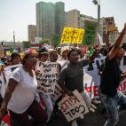 Tambi&eacute;n han salido en Johannesburgo.
