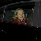 Llegando a la sede del PSOE, el pasado 10-N