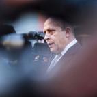 El ministro de Educación, Cultura y Deporte, José Ignacio Wert, a su llegada a la gala de inauguración del XVI Festival de Cine Español de Málaga.