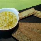 Paté de ajo y queso manchego